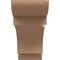 Ekena Millwork 3"W x 9"D x 6"H Classic New Brighton Rough Cedar Woodgrain TimberThane Corbel, Primed Tan CORUR03X09X06NEBRCPR - alternate 5